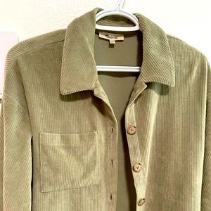 Madewell Corduroy Button Up - XXS